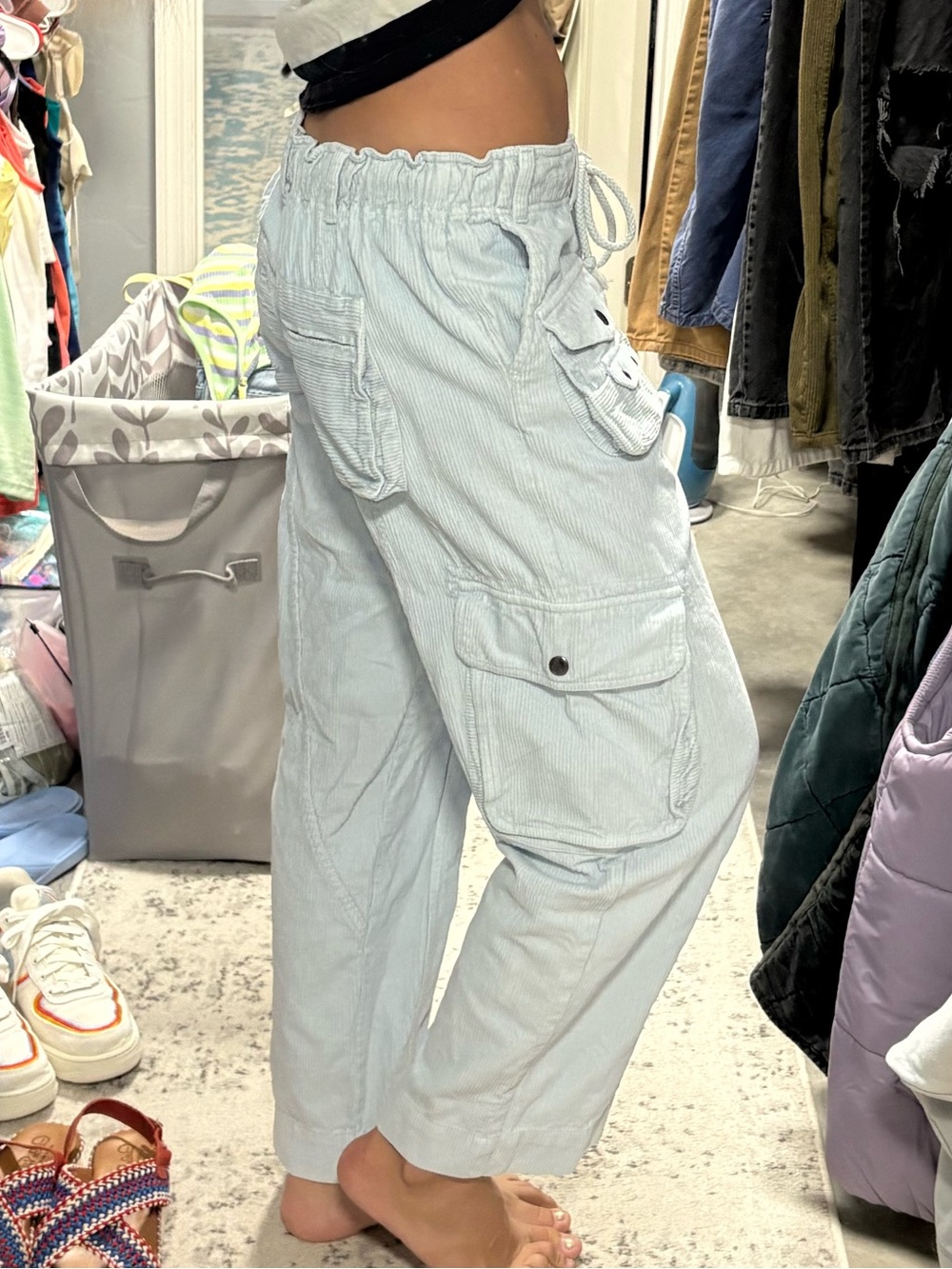 Free People Tahiti Cord Cargo Pants - Picture 6 of 8